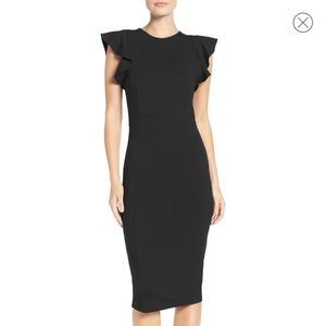 Felicity and Coco Black Midi Dress